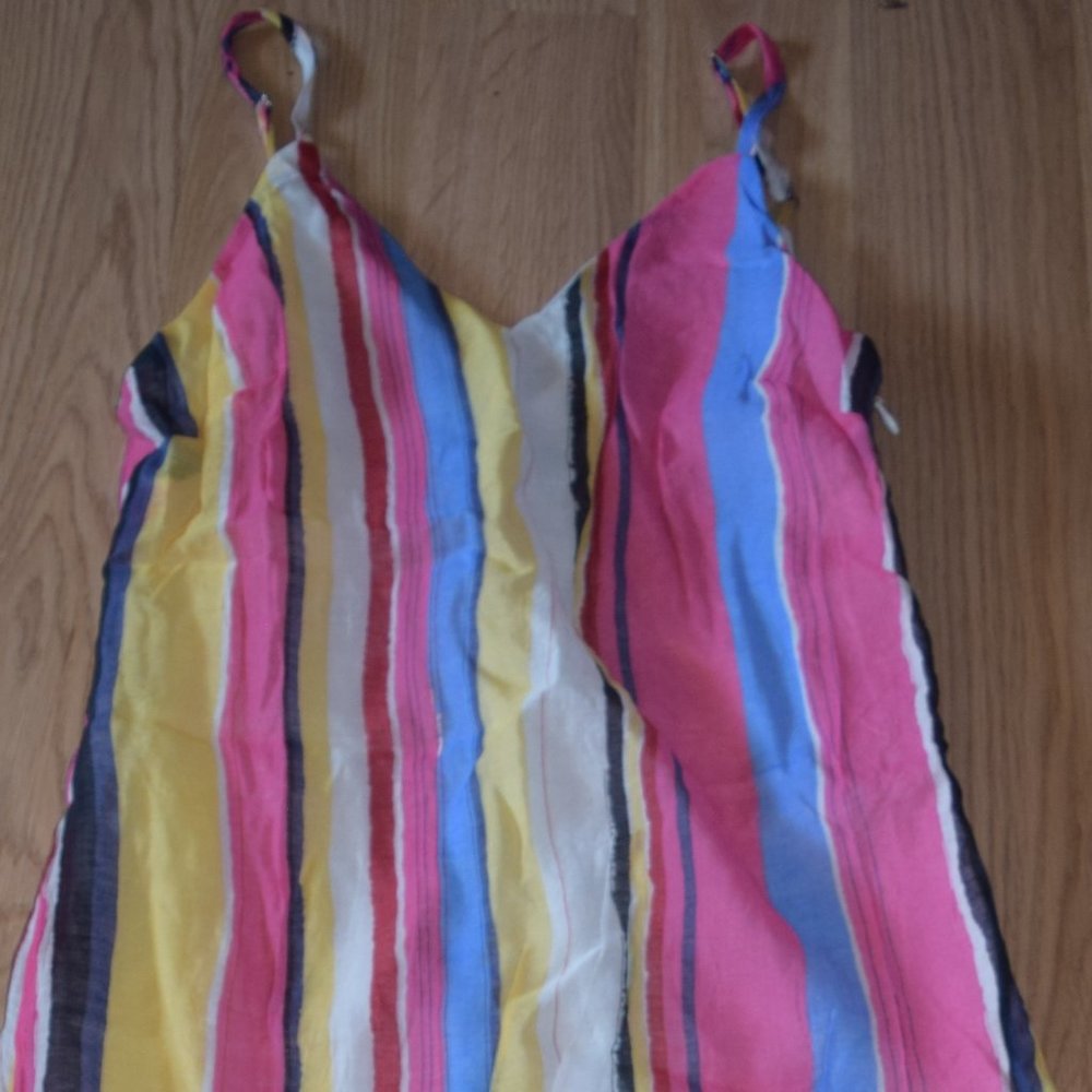 Amaryllis Summery Striped Maxi Dress NWT Sz. XS